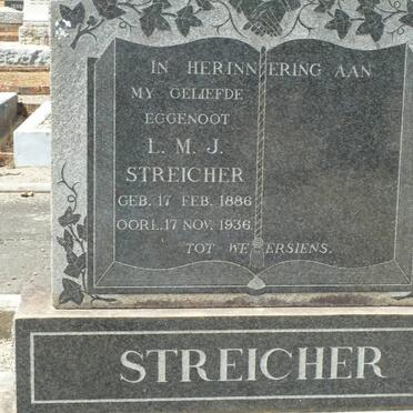 STREICHER L.M.J. 1886-1936