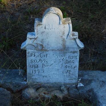 SNYMAN Philip 1917-1942