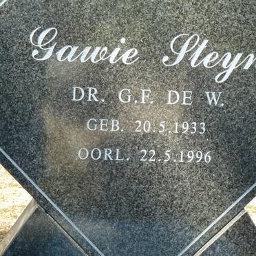 STEYN G.F. de W. 1933-1996