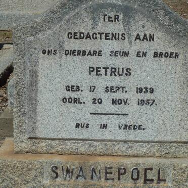 SWANEPOEL Petrus 1939-1957