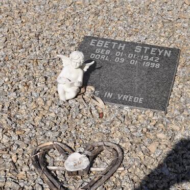 STEYN Ebeth 1942-1998