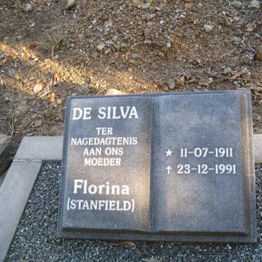 SILVA Florina, de nee STANFIELD 1911-1991