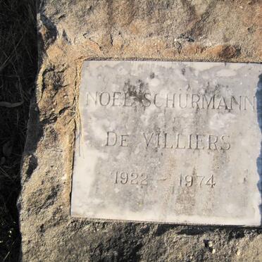 VILLIERS Noel Schurmann, de 1922-1974