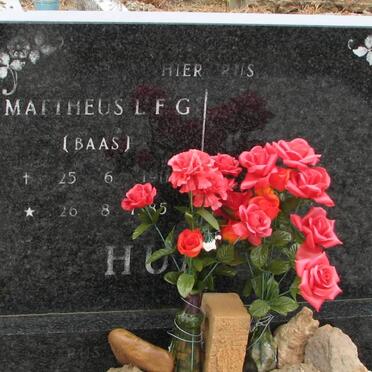 HUMAN Mattheus L.F.G. 191?-1985