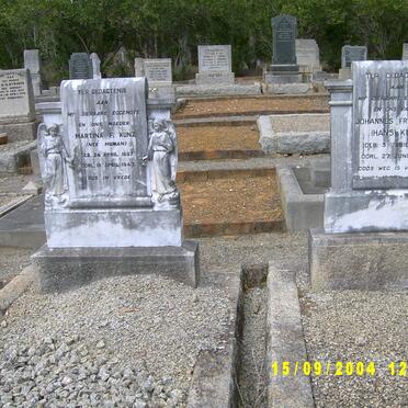 KUNZ Johannes Frederik 1882-1953 &amp; Martina F. HUMAN 1887-1942