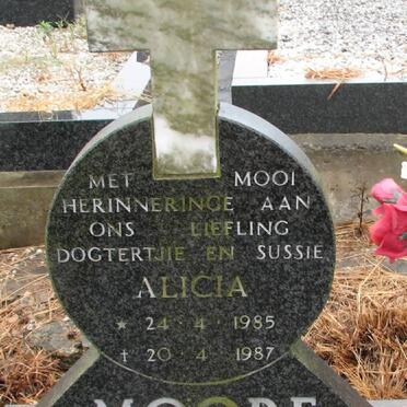 MOORE Alicia 1985-1987