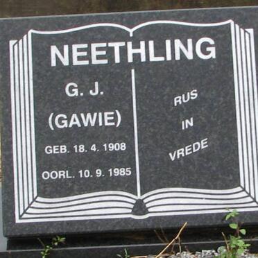 NEETHLING G.J. 1908-1985