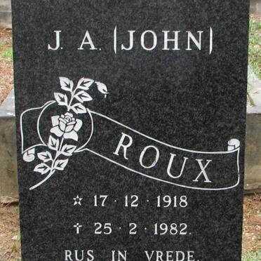 ROUX J.A. 1918-1982