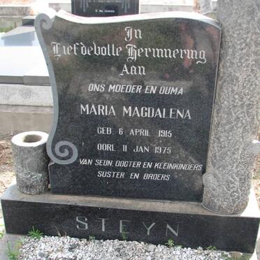 STEYN Maria Magdalena 1915-1975