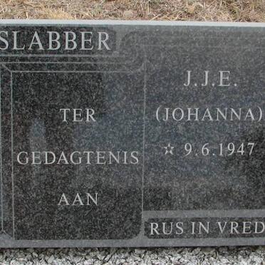 SLABBER J.J.E. 1947-