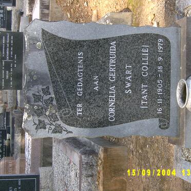 SWART Cornelia Gertruida 1905-1979