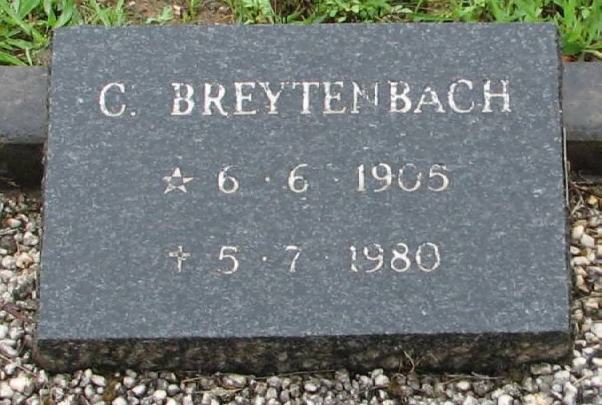 BREYTENBACH C. 1905-1980