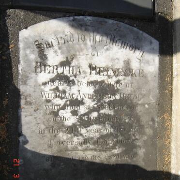 HELM Bertha nee REINECKE -1875