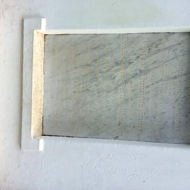 ROBERTSON Elizabeth Henrietta nee TRUTER -1865