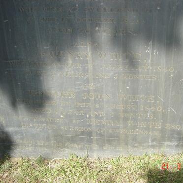 WHITE Elizabeth Josephine -1840 :: WHITE Henry -1840 :: WHITE Edward John -1840