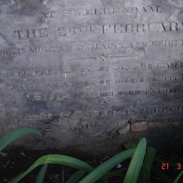 CAIRNCROSS Thomas 1800-1866