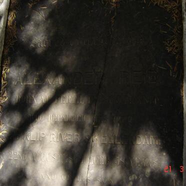 REID Alexander -1864 :: REID Francis William -1865