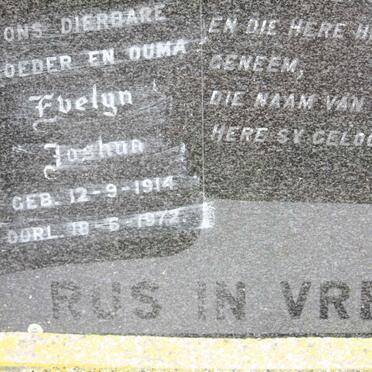 JOSHUA Evelyn 1914-1973