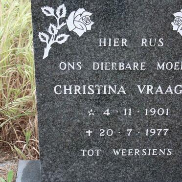 VRAAGOM Christina 1901-1977