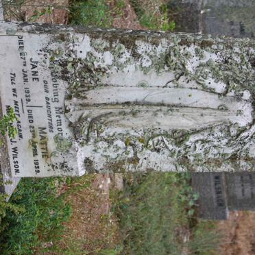 WILSON Jane -1939 :: WILSON Mattie -1939