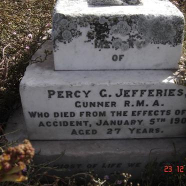 JEFFERIES Percy G.