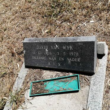 WYK David, van 1938-1978