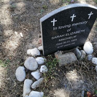 MACHELM Sarah Elizabeth -1969