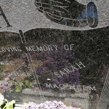 MACHELM Sarah 1867-1939 :: SMITH Sarah 1904-1981