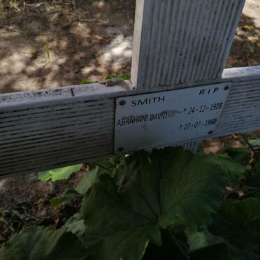 SMITH Abraham David 1928-1930