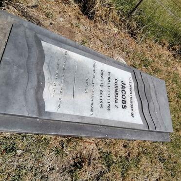 JACOBS Cornelia J. 1908-1985