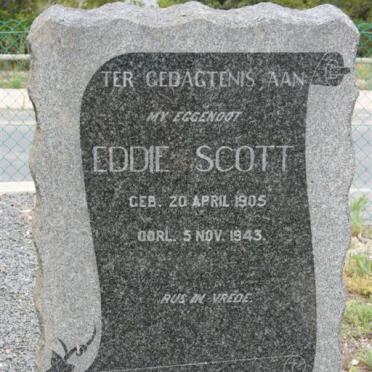 SCOTT Eddie 1905-1943