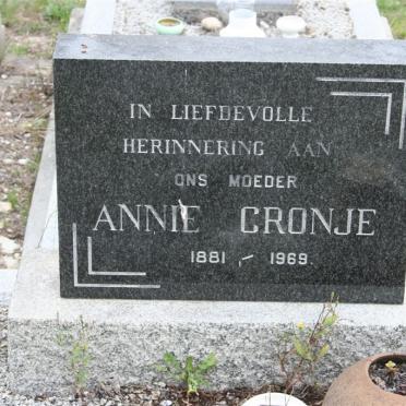 CRONJE Annie 1881-1969