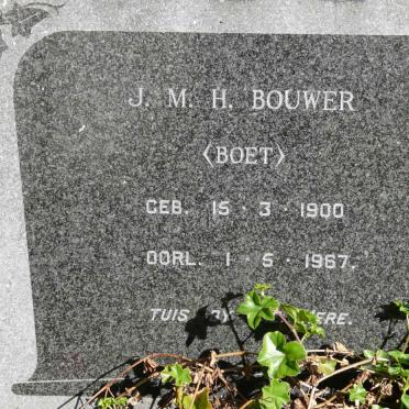 BOUWER J.M.H. 1900-1967