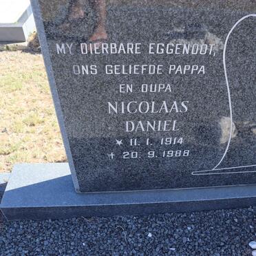 ? Nicolaas Daniel 1914-1988 