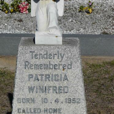 ? Patricia Winifred 1952-1970