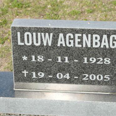 AGENBAG Louw 1928-2005