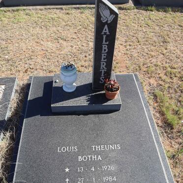 ALBERTS Louis Theunis Botha 1926-1984