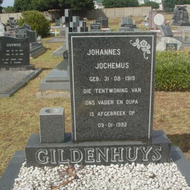GILDENHUYS Johannes Jochemus 1919-1992