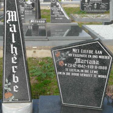 MALHERBE Mariana 1942-1988