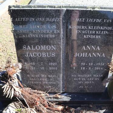 POGGENPOEL Salomon Jacobus 1920-2003 & Anna Johanna 1924-2016_2