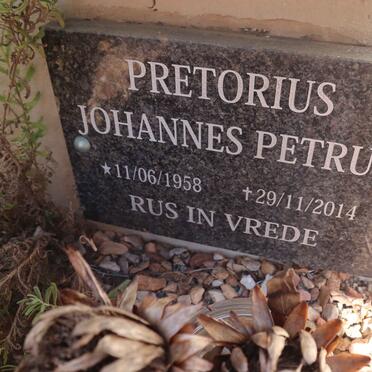 PRETORIUS Johannes Petrus 1958-2014