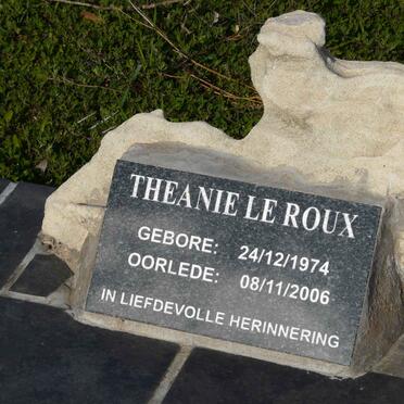 ROUX Theanie, le 1974-2006