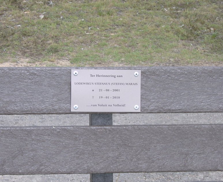 MARAIS Lodewikus Stefanus 2001-2018