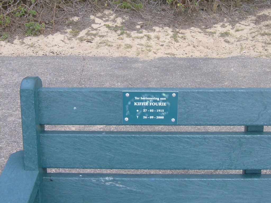 FOURIE Kiffie 1915-2000