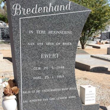 BREDENHAND Ewert 1948-1969