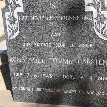 CARSTENS Tommie 1943-1966