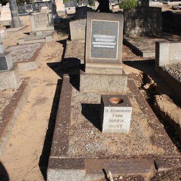 COCKCROFT David Philip 1915-1944 :: COCKCROFT Moeder 1877-1947