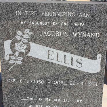 ELLIS Jacobus Wynand 1950-1973