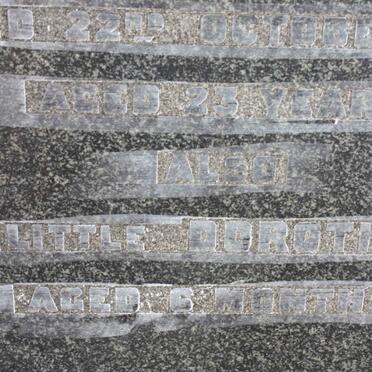 GIBSON Kate nee CORIN -1918 :: GIBSON Dorothy