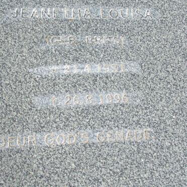 HOVEN Hermanus Johannes, van der 1923-1998 &amp; Jeanetha BRITS 1931-1996 